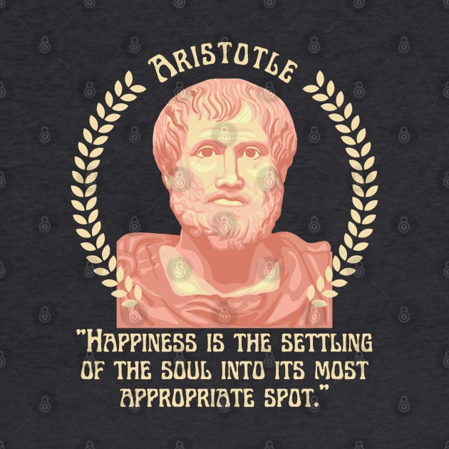 Aristotle Portrait and Quote by Slightly Unhinged